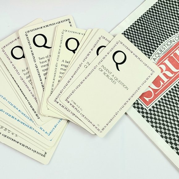 1986 - Question of Scruples Card Game- Milton Bradley - Picture 8 of 8